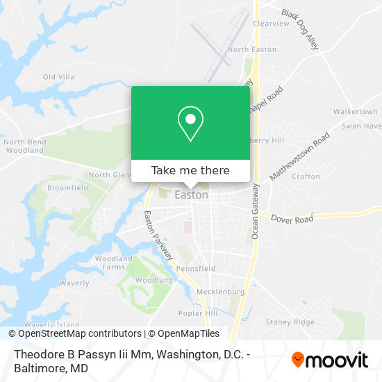 Theodore B Passyn Iii Mm map