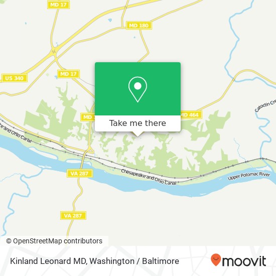 Kinland Leonard MD map