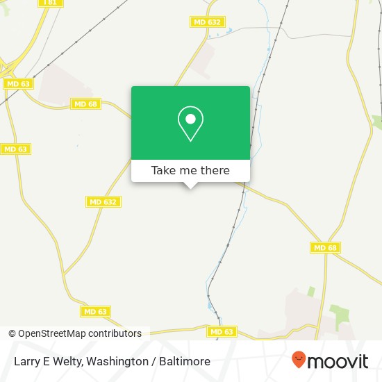 Larry E Welty map