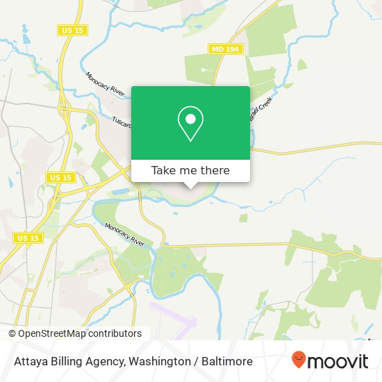 Attaya Billing Agency map