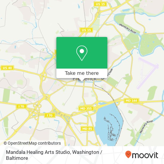 Mandala Healing Arts Studio map