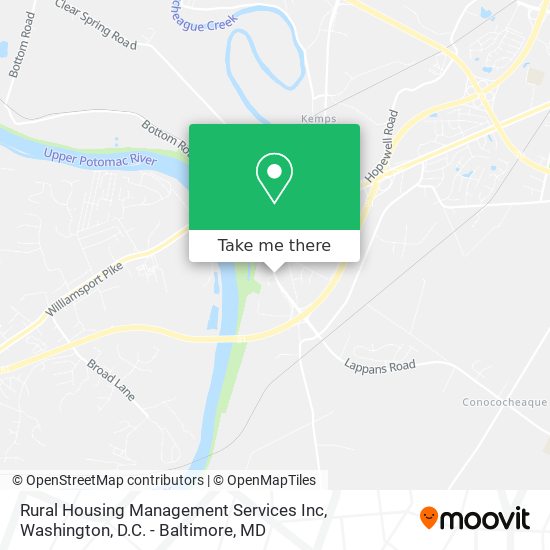 Mapa de Rural Housing Management Services Inc