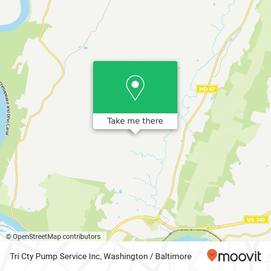 Mapa de Tri Cty Pump Service Inc