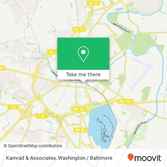 Mapa de Kamrad & Associates