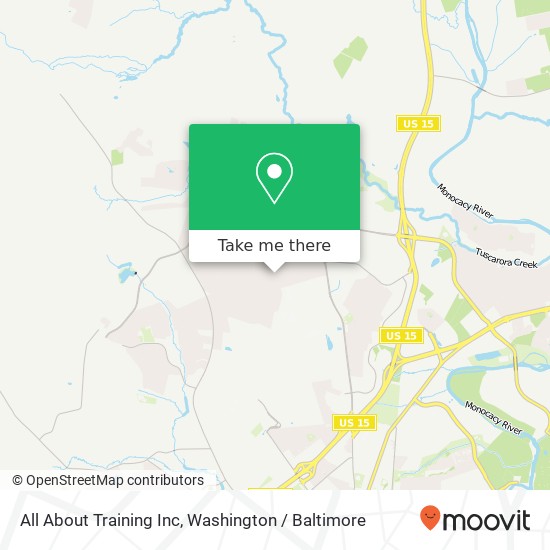 Mapa de All About Training Inc