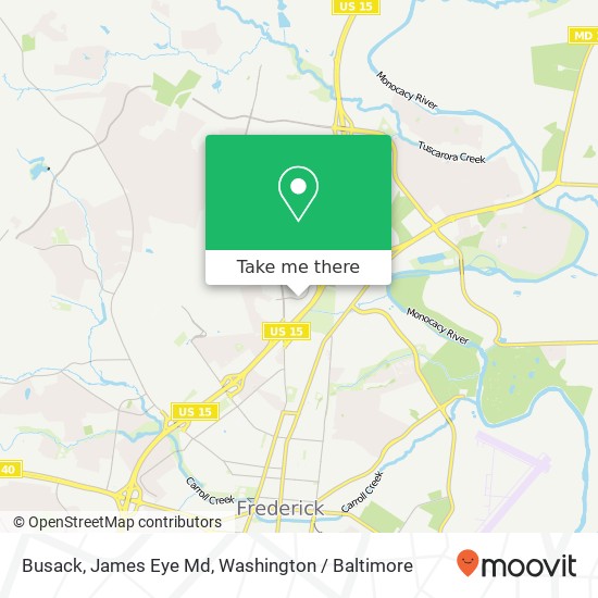 Busack, James Eye Md map