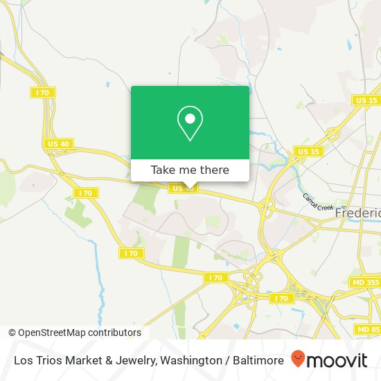 Los Trios Market & Jewelry map