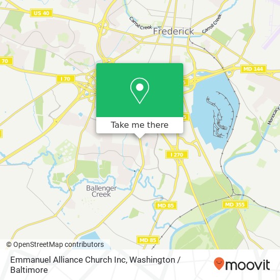 Emmanuel Alliance Church Inc map