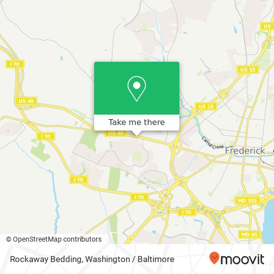 Rockaway Bedding map