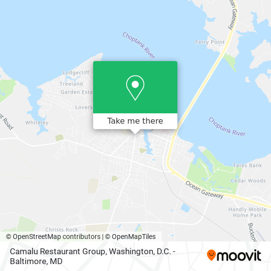 Camalu Restaurant Group map