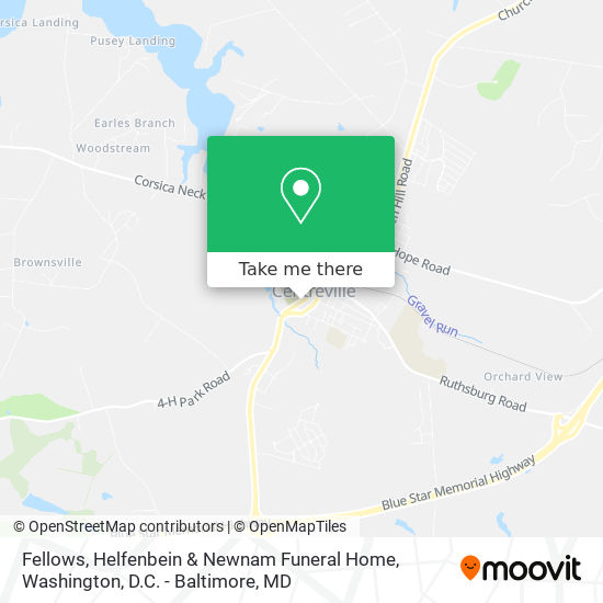 Fellows, Helfenbein & Newnam Funeral Home map