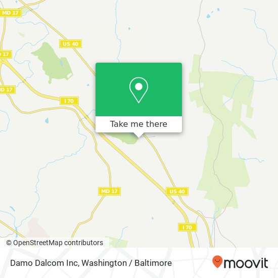 Mapa de Damo Dalcom Inc