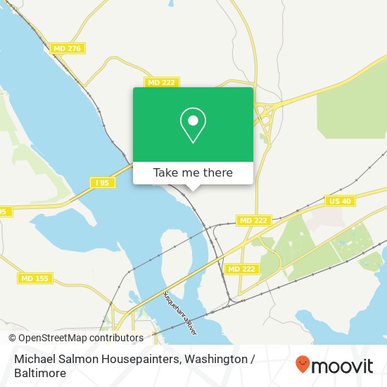 Mapa de Michael Salmon Housepainters