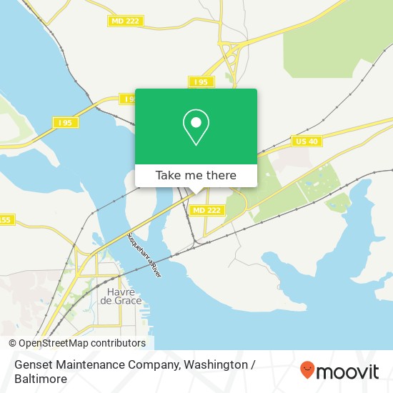 Genset Maintenance Company map