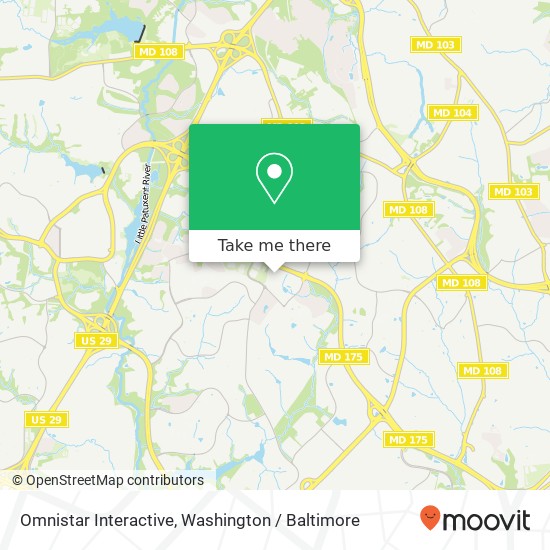 Mapa de Omnistar Interactive
