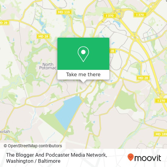 The Blogger And Podcaster Media Network map