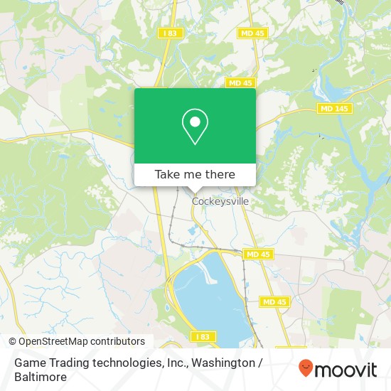 Mapa de Game Trading technologies, Inc.