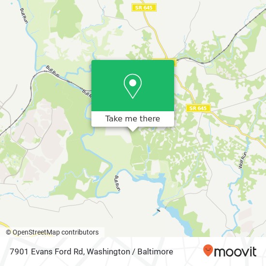 7901 Evans Ford Rd, Clifton, VA 20124 map