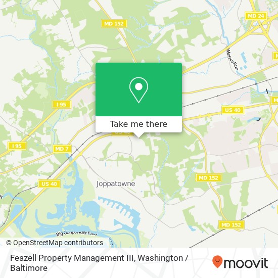 Feazell Property Management III, 1105 Oak Ave map