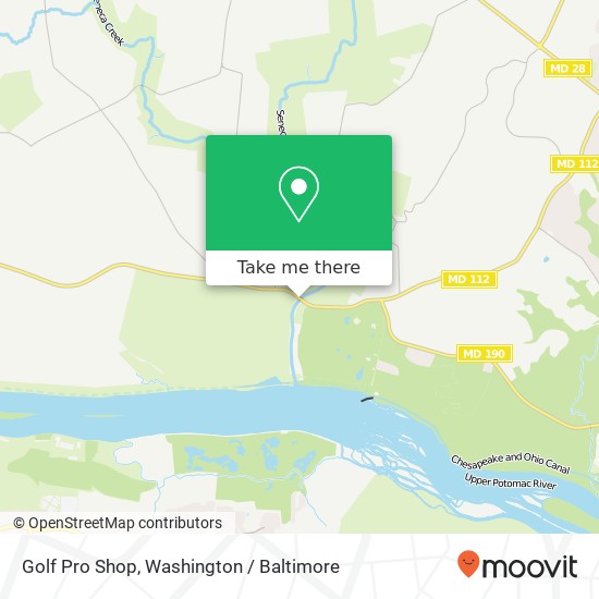 Mapa de Golf Pro Shop
