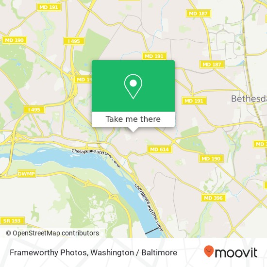 Frameworthy Photos map