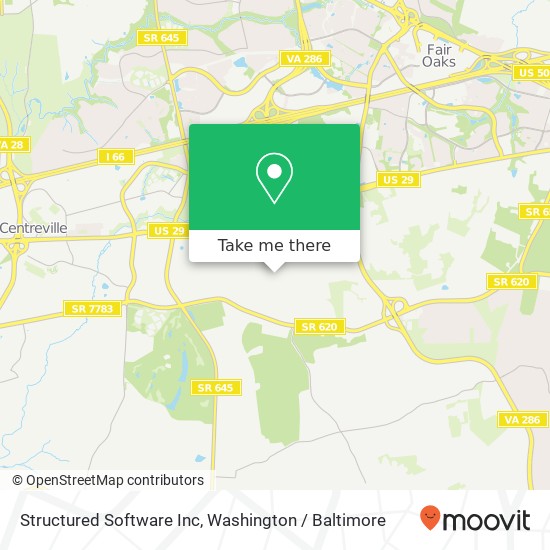 Structured Software Inc map