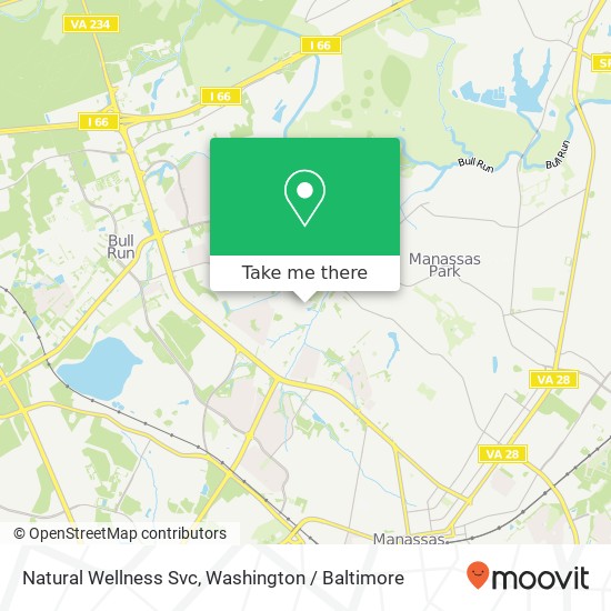 Natural Wellness Svc map