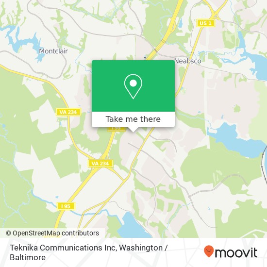 Teknika Communications Inc map