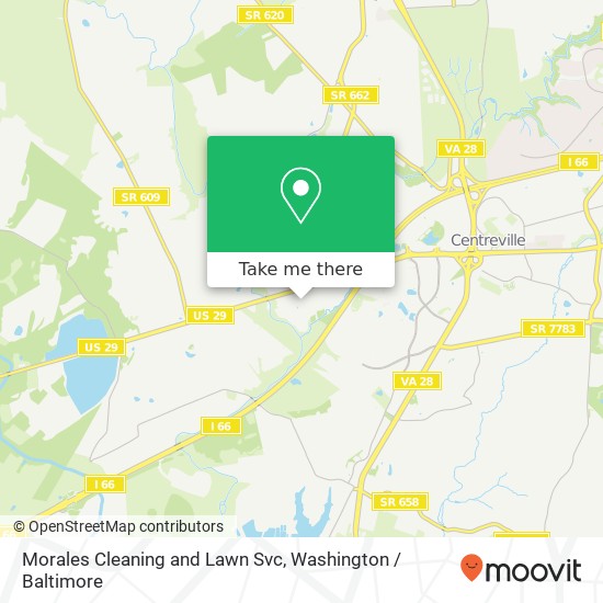 Morales Cleaning and Lawn Svc map