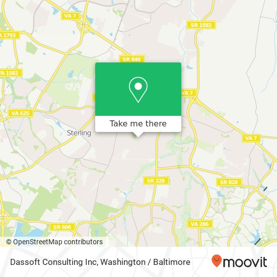 Mapa de Dassoft Consulting Inc