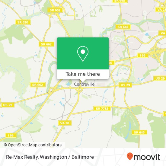 Mapa de Re-Max Realty