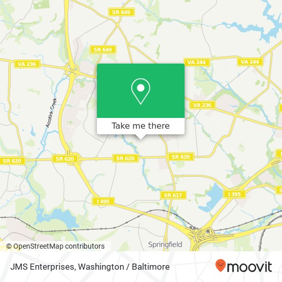 JMS Enterprises map