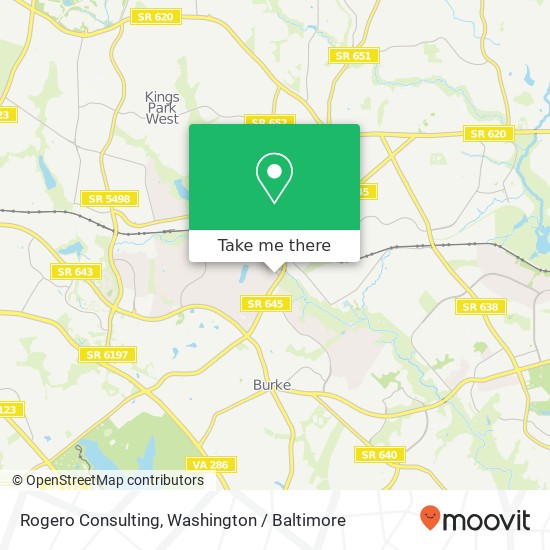 Rogero Consulting map