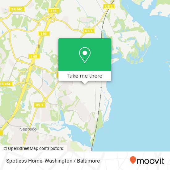 Spotless Home map