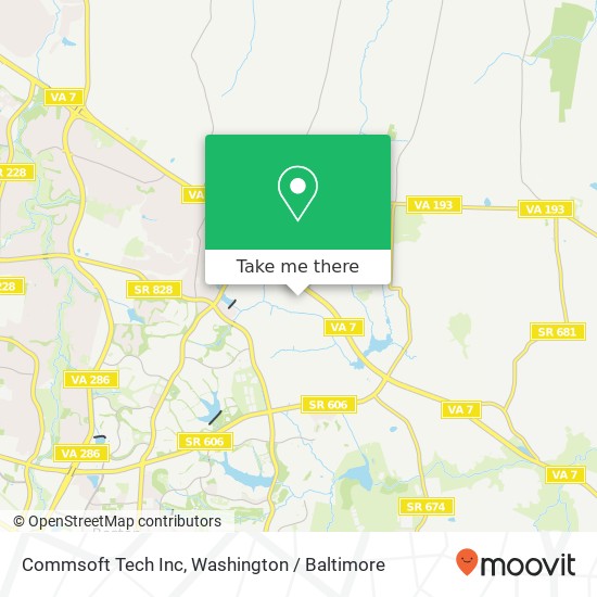 Mapa de Commsoft Tech Inc