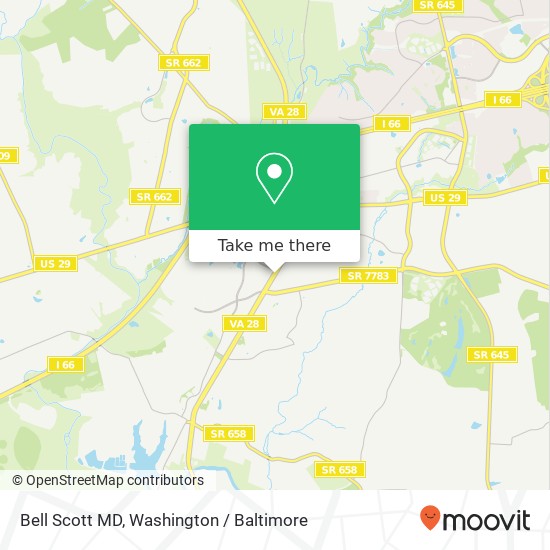 Mapa de Bell Scott MD