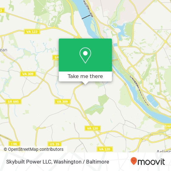 Skybuilt Power LLC map