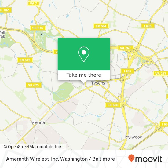 Ameranth Wireless Inc map