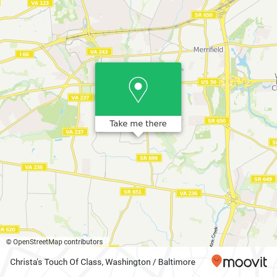 Mapa de Christa's Touch Of Class