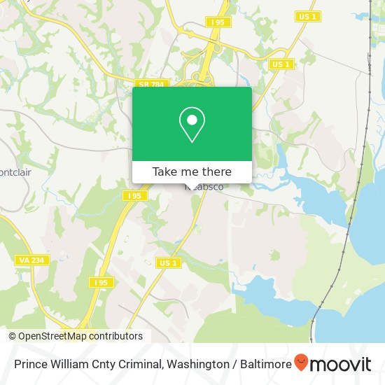 Prince William Cnty Criminal map