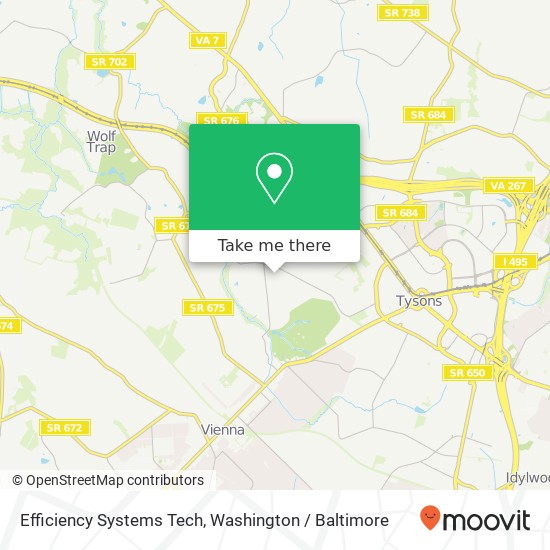 Mapa de Efficiency Systems Tech