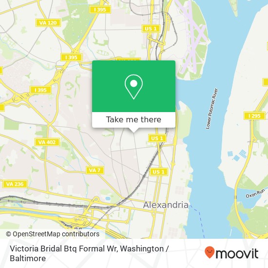 Mapa de Victoria Bridal Btq Formal Wr