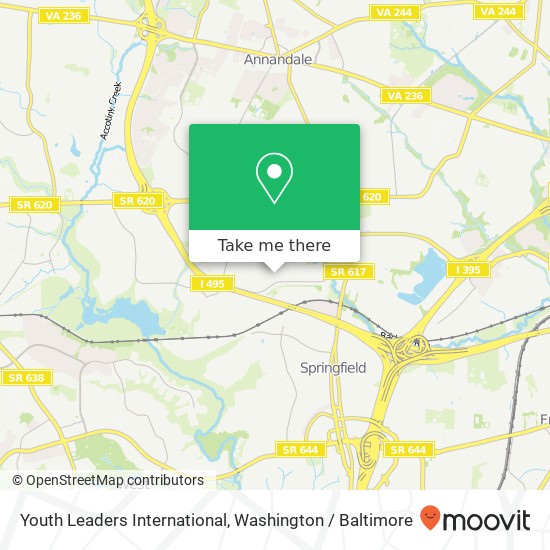 Mapa de Youth Leaders International