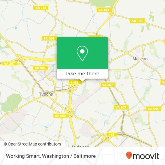 Working Smart map