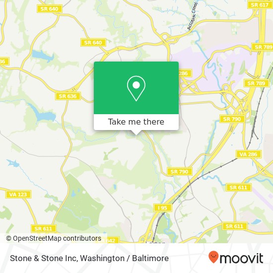 Mapa de Stone & Stone Inc