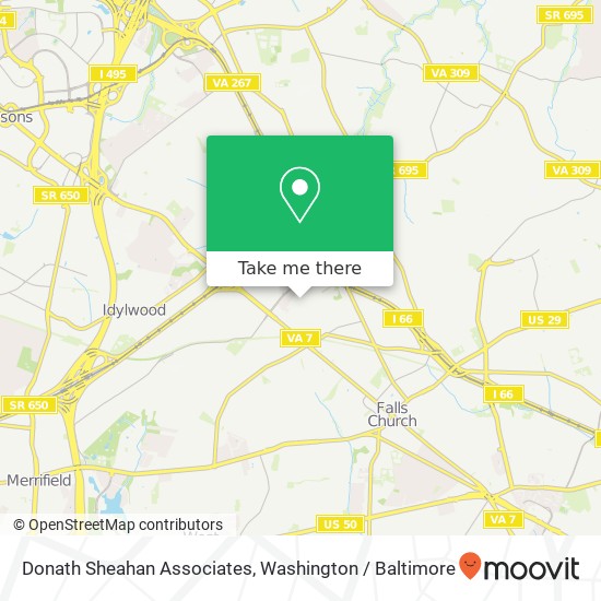 Donath Sheahan Associates map