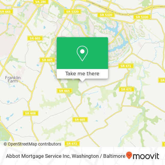 Mapa de Abbot Mortgage Service Inc