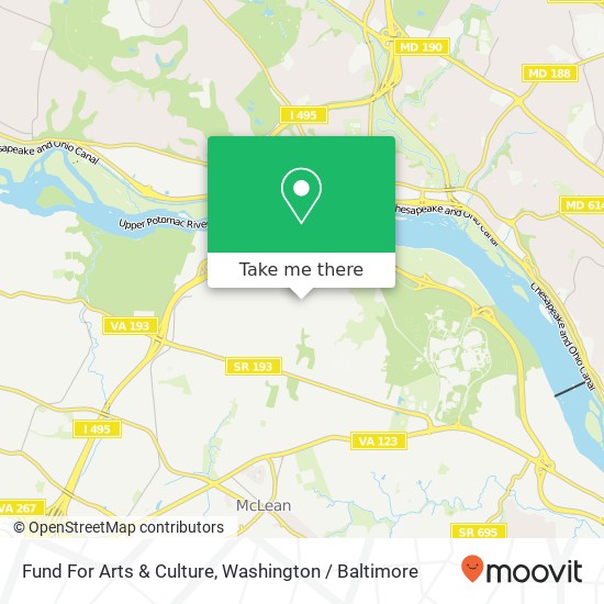 Fund For Arts & Culture map