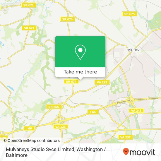 Mulvaneys Studio Svcs Limited map