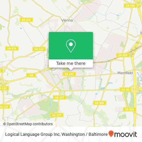 Logical Language Group Inc map